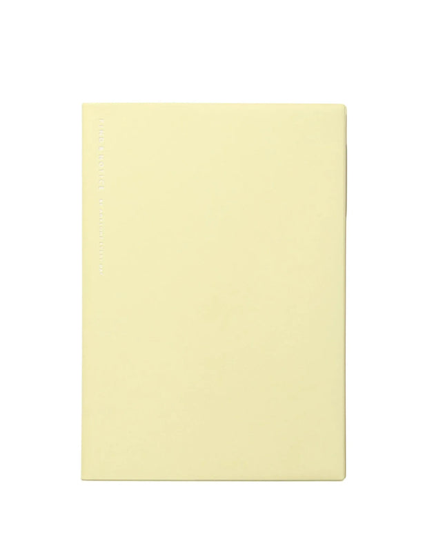 MARK'S Log Diary Date-free Weekly Planner Pale Yellow