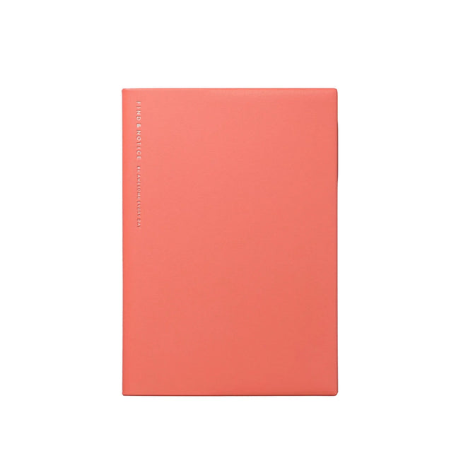 MARK'S Log Diary Date-free Weekly Planner Red