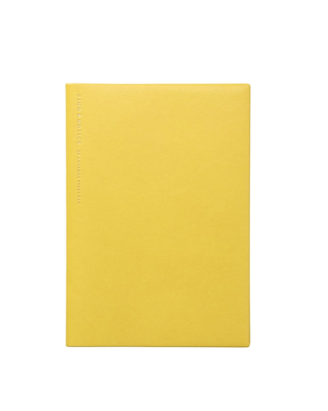 MARK'S Log Diary Date-free Weekly Planner Yellow