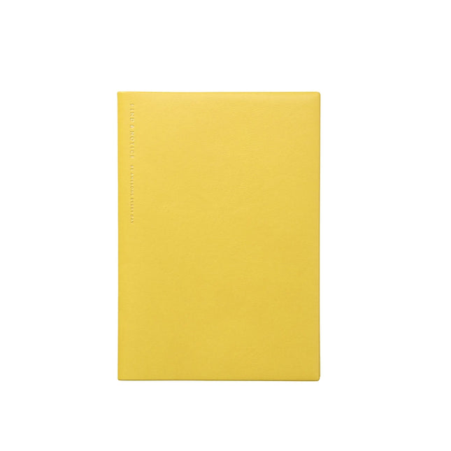 MARK'S Log Diary Date-free Weekly Planner Yellow