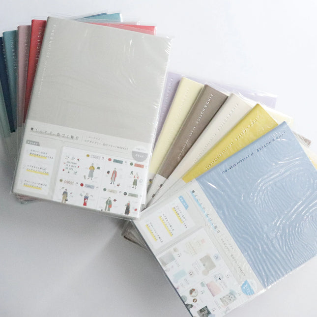 MARK'S Log Diary Date-free Weekly Planner
