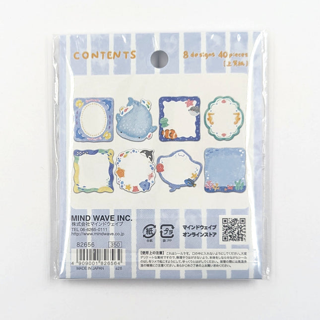MIND WAVE Flake Sticker - HIDAMARI LIFE sea
