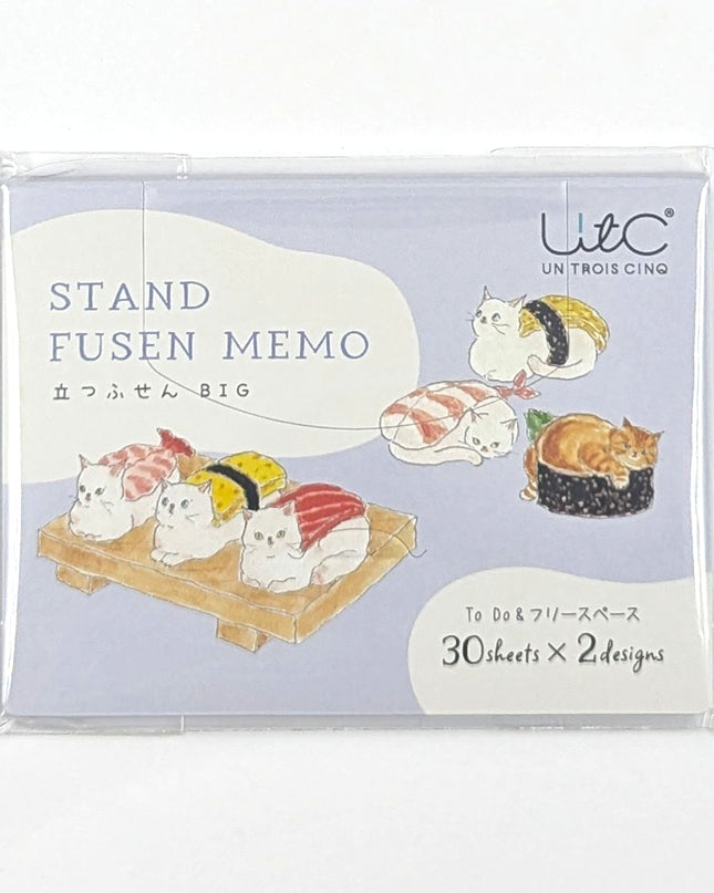 HISAGO Standing Sticky Notes - BIG (To Do & Free Space) sushi