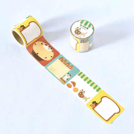 PAPIER PLATZ Concombre Roll Sticky Notes Bread