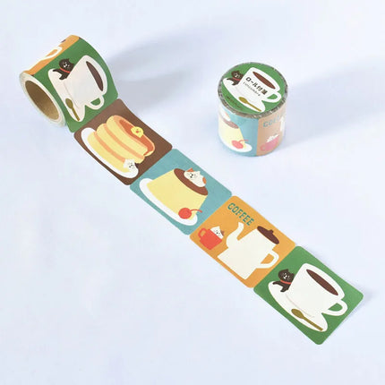 PAPIER PLATZ Concombre Roll Sticky Notes Cafe