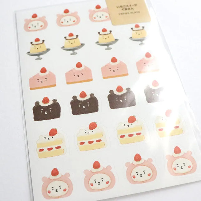 PAPIER PLATZ Aoyoshi Sticker Sheets Close up