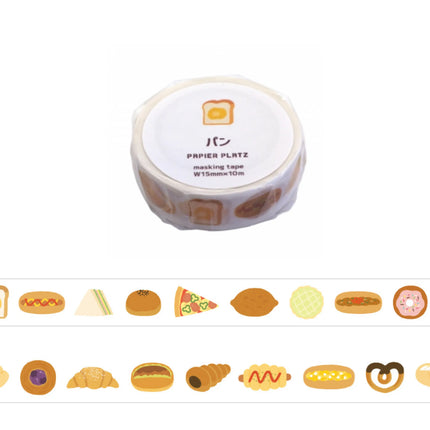 PAPIER PLATZ Okawari Masking Tape bread