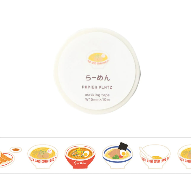 PAPIER PLATZ Okawari Masking Tape Ramen