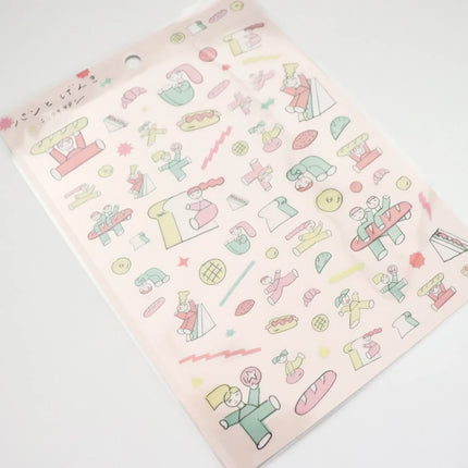 COZYCA PRODUCTS Stickers – Bread and Energy illustrated by Tadashi Nishiwaki