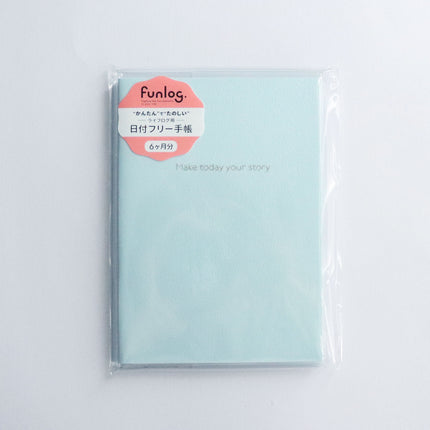 PILOT x MARK'S PILOT Original Cover Life Log funlog Date-free Planner A6 Nemophlia