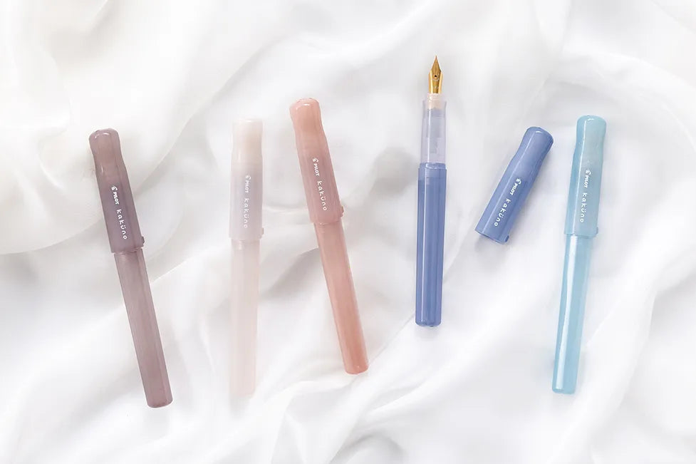 PILOT Kakuno Fountain Pen Medium – Madoromi Colors – ZenPop Japan