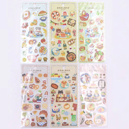 MIND WAVE Happy Belly Sticker (Onakashiawase)