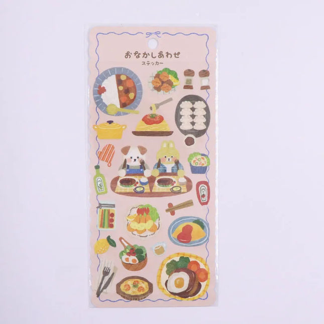 MIND WAVE Happy Belly Sticker (Onakashiawase)