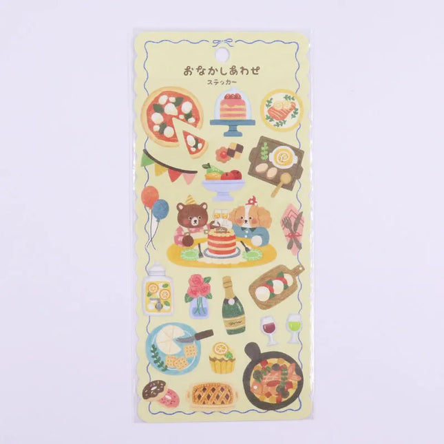 MIND WAVE Happy Belly Sticker (Onakashiawase) Happy Party