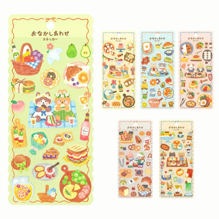 MIND WAVE Happy Belly Sticker (Onakashiawase)