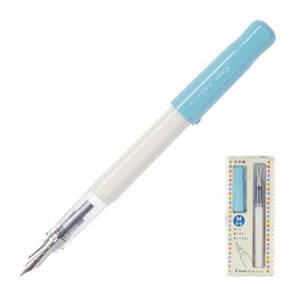PILOT Kakuno Fountain Pen (Medium) Blue