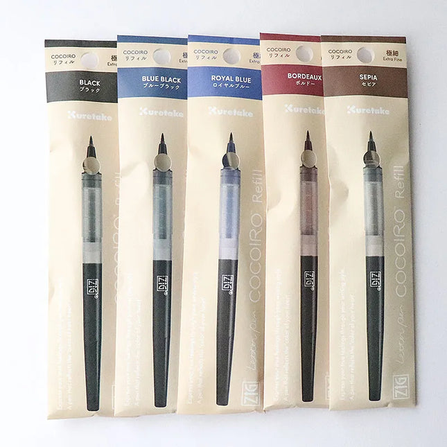 KURETAKE ZIG Letter Pen Cocoiro Extra Fine Refill