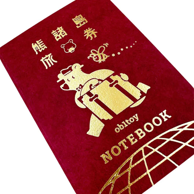 ROKKAKU X ob1toy Passport Notebook