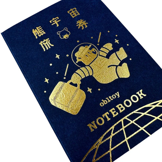ROKKAKU X ob1toy Passport Notebook Galaxy Tours