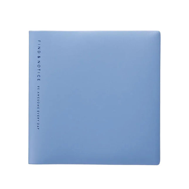 MARK'S Life Log Diary funlog Date-free Daily Pocket Square inside Greyish Blue