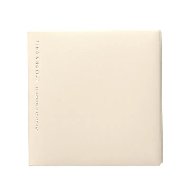 MARK'S Life Log Diary funlog Date-free Daily Pocket Square inside Ivory