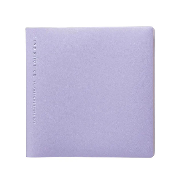 MARK'S Life Log Diary funlog Date-free Daily Pocket Square Purple