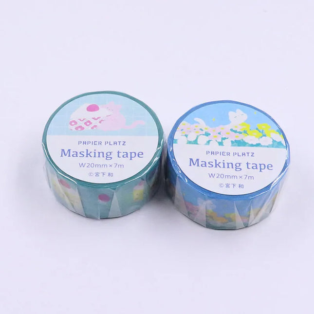 PAPIER PLATZ x Miyashita Nodoka Masking Tape 20 mm