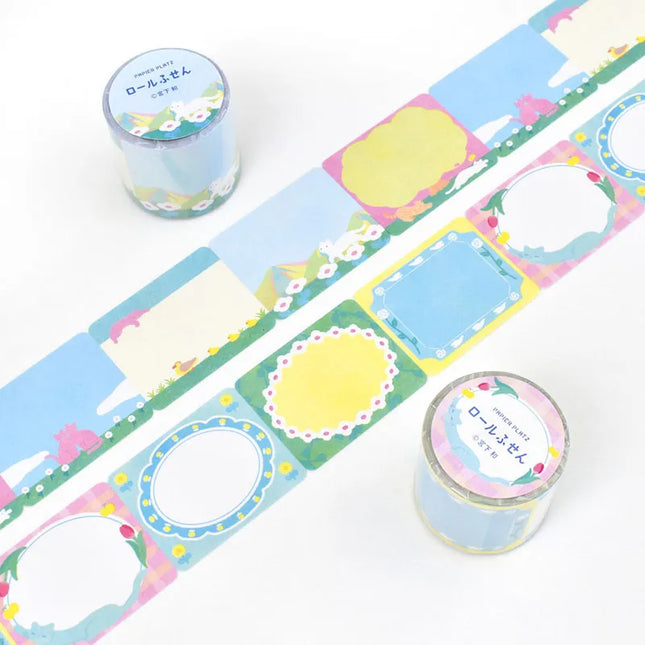 PAPIER PLATZ x Miyashita Nodoka Roll Sticky Note