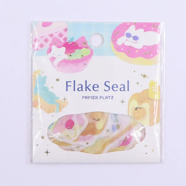 PAPIER PLATZ x Miyashita Nodoka Designer’s Flake Sticker sweets time