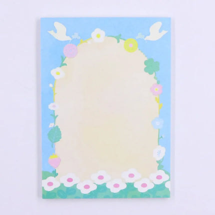 PAPIER PLATZ x Miyashita Nodoka Otegaru Memo Pad Relaxing Day