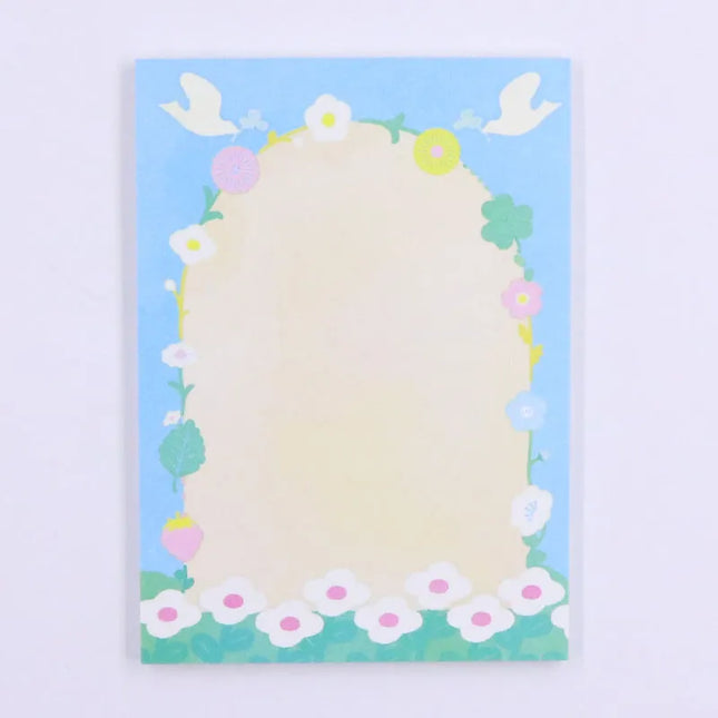 PAPIER PLATZ x Miyashita Nodoka Otegaru Memo Pad Relaxing Day