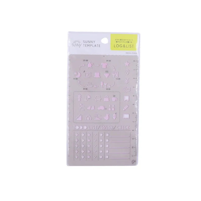 IROHA PUBLISHING SUNNY Template Log & List