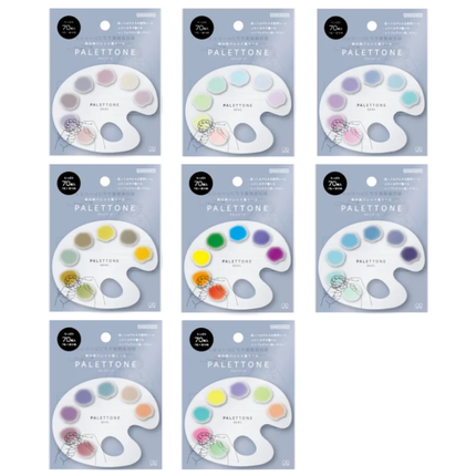 SUN-STAR Paint Palette-Style Stickers Palettone