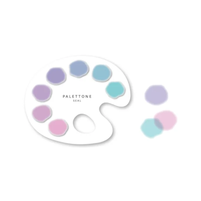 SUN-STAR Paint Palette-Style Stickers Palettone