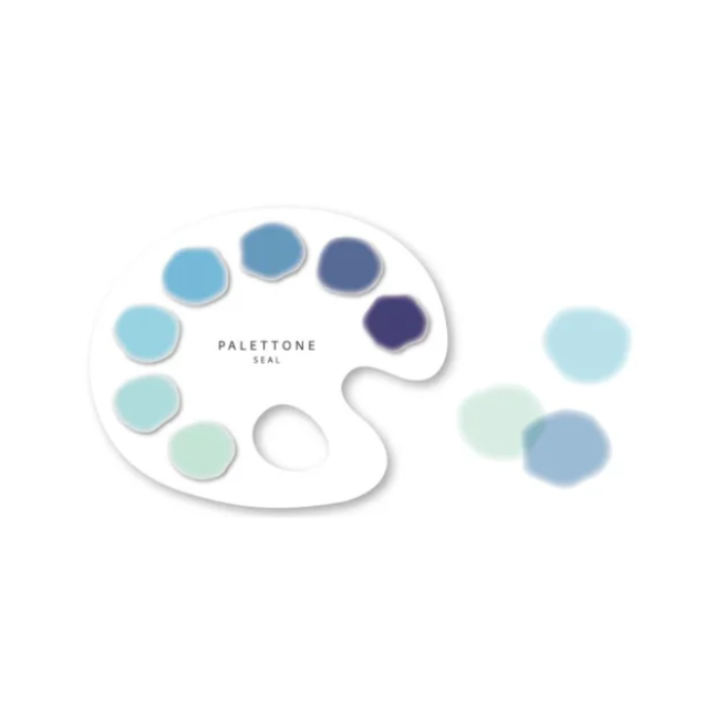 SUN-STAR Paint Palette-Style Stickers Palettone
