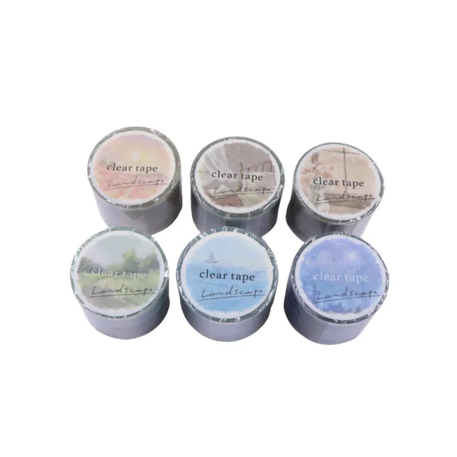 MIND WAVE Clear Tape 30mm – Landscape