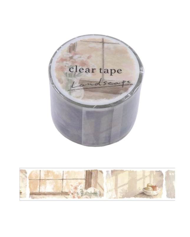 MIND WAVE Clear Tape 30mm – Landscape