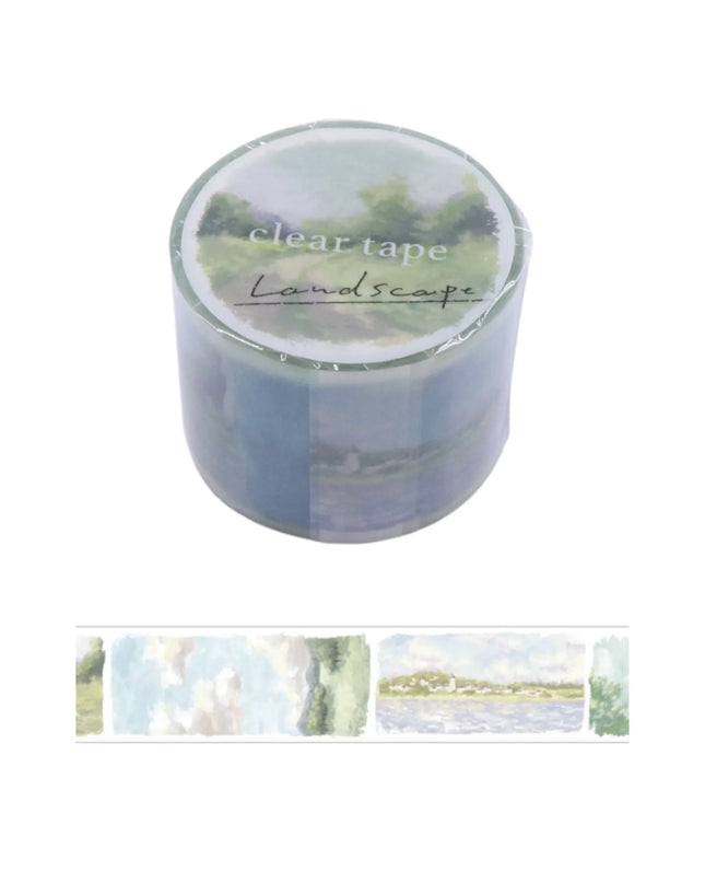 MIND WAVE Clear Tape 30mm – Landscape