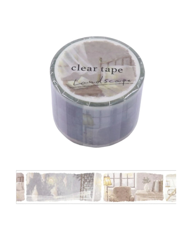 MIND WAVE Clear Tape 30mm – Landscape