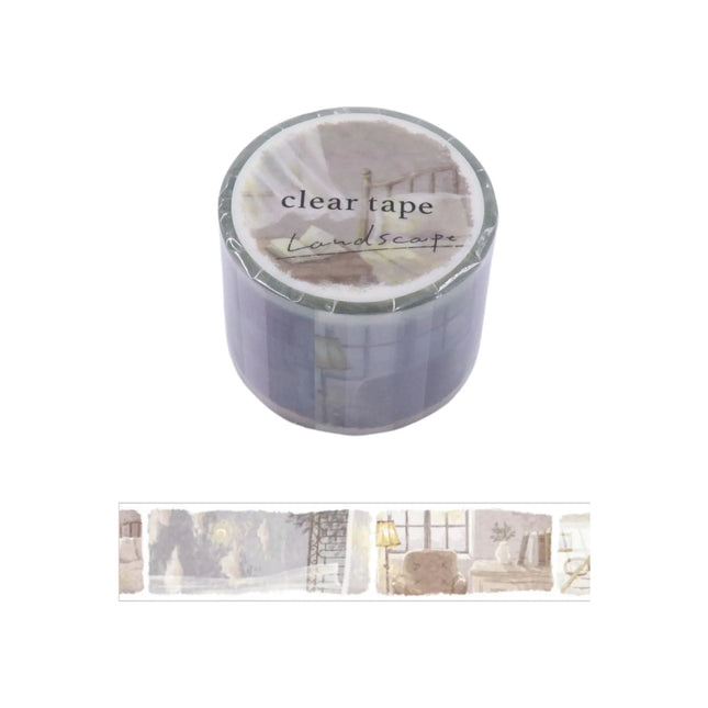 MIND WAVE Clear Tape 30mm – Landscape