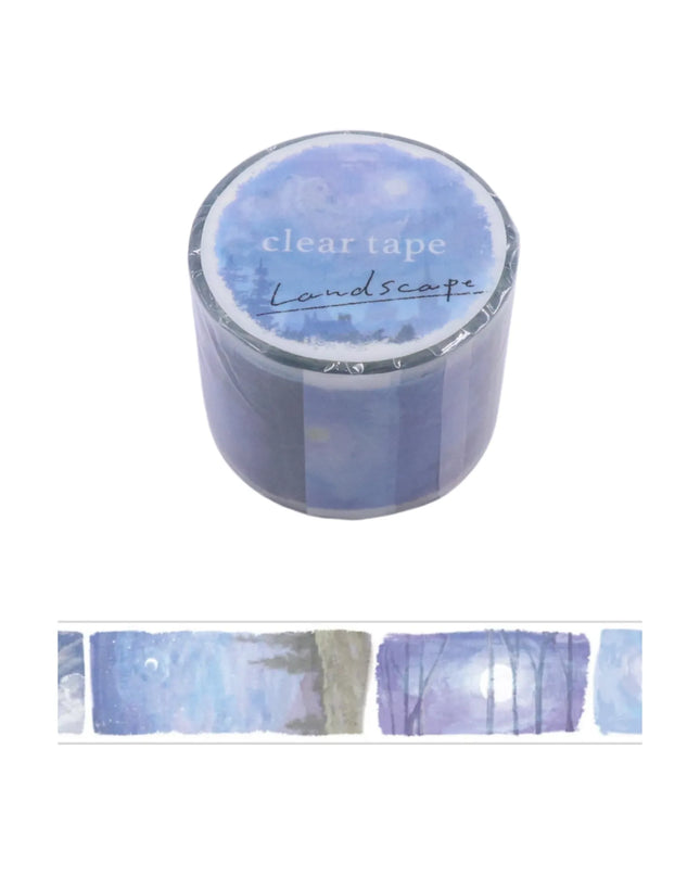 MIND WAVE Clear Tape 30mm – Landscape