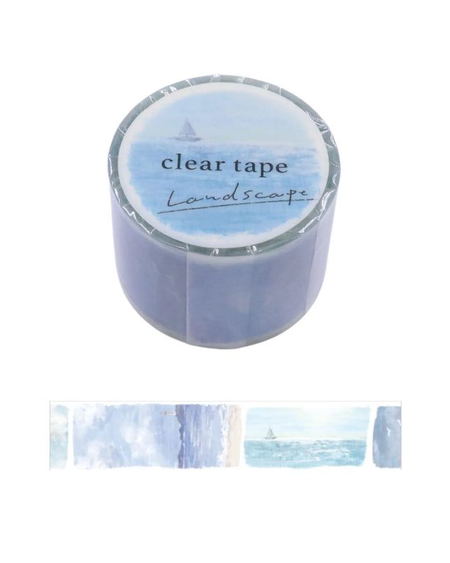 MIND WAVE Clear Tape 30mm – Landscape