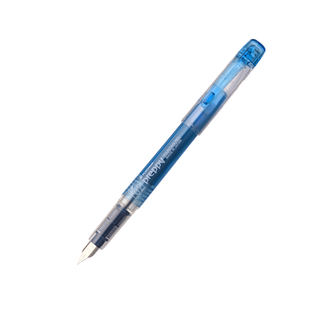 PLATINUM Preppy Fountain Pen (Extra Fine) PSQC-400 Black Blue