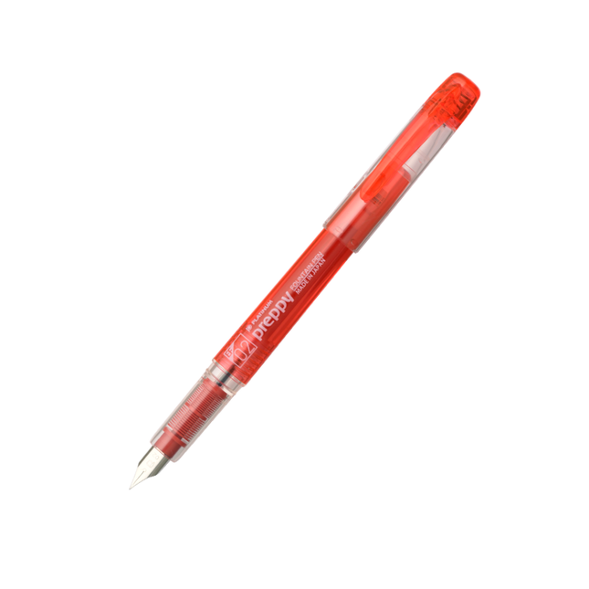 PLATINUM Preppy Fountain Pen (Extra Fine) PSQC-400 Red