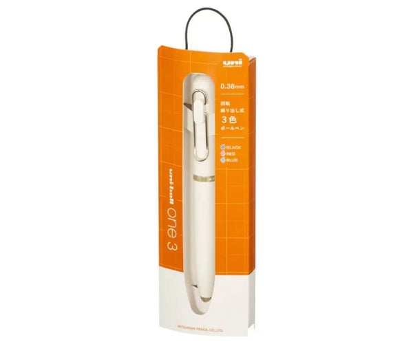 Uni Ball One 3 Gifted Ver. Lamp White & Record Black | ZenPop