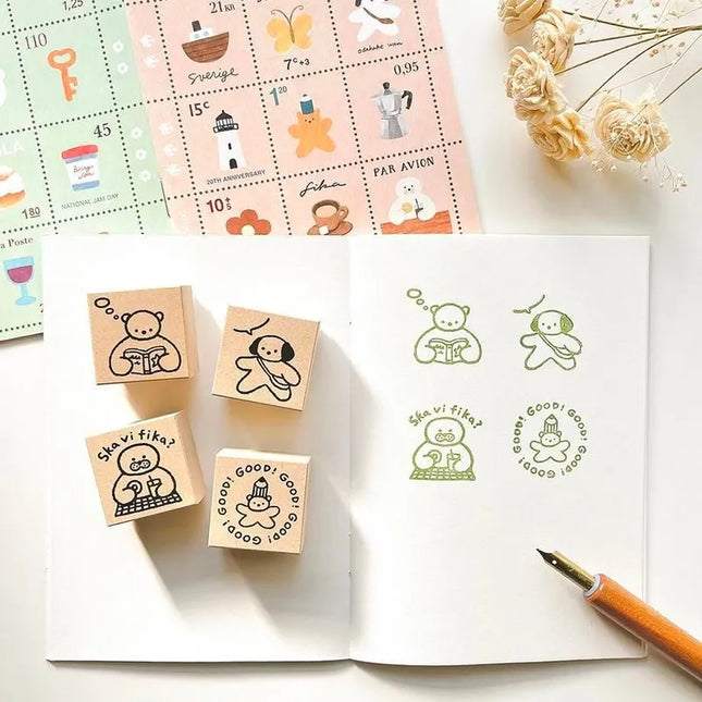 COZYCA PRODUCTS Stamp Notebook – Tiny Note (Mariko Fukuoka)