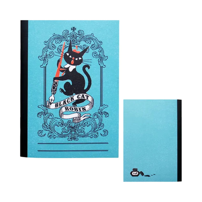 COZYCA PRODUCTS Stamp Notebook – KURONEKO NOTEBOOK (illustrated by Kuroneko Design)