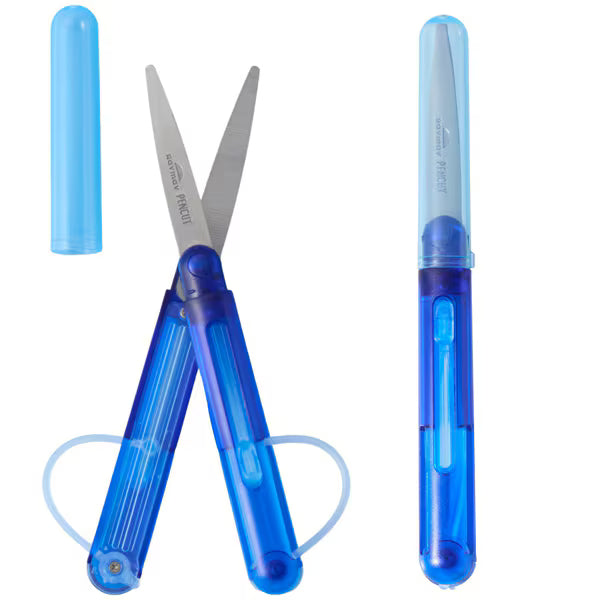 Raymay PENCUT Ambidextrous Portable Scissors - Skeleton Color