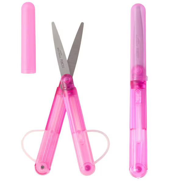 Raymay PENCUT Ambidextrous Portable Scissors - Skeleton Color