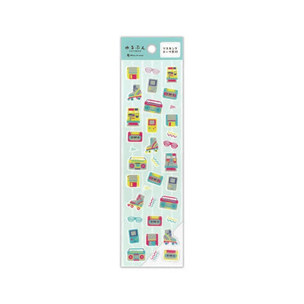 NB Retro Pop Yuru-Bun Stickers